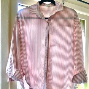 H&M cotton striped button down.